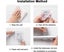 8Pcs No Drill Curtain Rod Brackets No Drilling Self Adhesive Curtain R Carousel 6