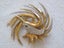 Rare Art Deco Boucher Gold and silver Tone Bird Brooch 1960s Carousel 7