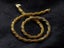 Vintage twisted Rope Chain Necklace Choker Gold Plated Nickle or copper Choker Carousel 3