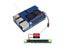 Raspberry Pi 4 4B Case Enclosure CNC Aluminum Cover Heatsink Cooling Fan For Carousel 5