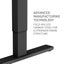 Sit To Stand Up Standing Desk 120X60Cm 72-118Cm Electric Height Adjustable 70... Carousel 5