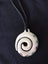 Bone Carving Koru Pendant with Paua detail in Giftbox Carousel 1