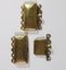 A 4 STRAND VINTAGE GOLD BOX CLASP Carousel 1