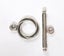 2 SILVER TOGGLE CLASPS Carousel 1