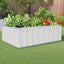 PLANTER BOX 1170 X 900 X 400MM CREAM Carousel 1
