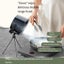 Elosung White Retro Style Desktop Air Purifier With Tripod Stand Carousel 3