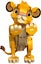 LEGO Disney 43243 Simba the Lion King Cub Carousel 4
