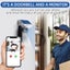 Wireless Doorbell With Camera,Solar Charger Video Doorbell Visual Voice Intercom Carousel 3