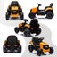 Kids RC Electric Car Toy Ride On Tractor Childrens Parental Remote Control 12V Carousel 6