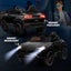 Kids Electric Car Toy RC Ride On Parental Remote Control 12V Pedal Vehicle Black Carousel 4