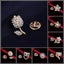 L'Petite Lapel Pins - Single Pin - Sparkly, Crystal, Pave, Quartz, Fox, Tulip... Carousel 1