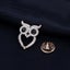 L'Petite Lapel Pins - Single Pin - Sparkly, Crystal, Pave, Quartz, Fox, Tulip... Carousel 11