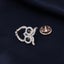 L'Petite Lapel Pins - Single Pin - Sparkly, Crystal, Pave, Quartz, Fox, Tulip... Carousel 12