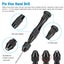 59 Pieces Hand Drill Bits Set Mini Drill Bits for Resin Polymer Clay Craft DIY Carousel 3