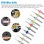 59 Pieces Hand Drill Bits Set Mini Drill Bits for Resin Polymer Clay Craft DIY Carousel 4