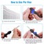 59 Pieces Hand Drill Bits Set Mini Drill Bits for Resin Polymer Clay Craft DIY Carousel 5