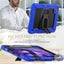 iPad Pro 11 inch (4th/3rd/2nd/1st Gen) Drop Protection Stand Case-Blue Carousel 4