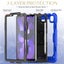 iPad Pro 11 inch (4th/3rd/2nd/1st Gen) Drop Protection Stand Case-Blue Carousel 6