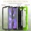 iPad Air 5th/4th Gen 10.9 inch Drop Protection Stand Case-Green Carousel 6