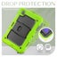 iPad Air 5th/4th Gen 10.9 inch Drop Protection Stand Case-Green Carousel 7