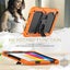 iPad A16 11th Gen 11 Inch 2025 Drop Protection Stand Case-Orange Carousel 4