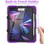 iPad Pro 11 inch (4th/3rd/2nd/1st Gen) Drop-Proof Tablet Case-Purple Carousel 5