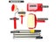 9PCS DIY Paint Roller Brush Tools Paint Runner Pro 1.1M Extension Rod Pintar Carousel 1