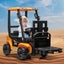 Kids Forklift Truck Toy Electric RC Ride on Car Remote Control Lift Loader 12V Carousel 3