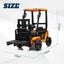 Kids Forklift Truck Toy Electric RC Ride on Car Remote Control Lift Loader 12V Carousel 7