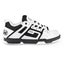 DVS Comanche White Black White Leather Carousel 1