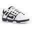 DVS Comanche White Black White Leather Carousel 2