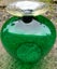 Spectacular Racing Car Green RETRO Art Glass Brandy Balloon VASE Carousel 6
