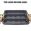 Three slots Baking Pan Multi function Baguette Pan Non stick Silicone Mold Baki Carousel 2