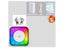 New HD Mini Printer Wireless Bluetooth Portable Thermal Printer 203dpi Sticker Carousel 1