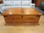 "Huge" Recycled Matai Blanket Chest/Coffee Table Carousel 3