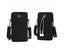 Nylon Multi-Pocket Phone Crossbody Bag Black Carousel 3