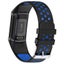 ~~ Watch Band FitBit Charge 6 Strap Black Blue # Carousel 2
