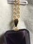 18k gold large amethyst necklace Carousel 3