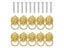 10Pcs Furniture Handles Vintage Lion Head Door Knockers Pull Handles Carousel 1