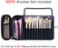 Portable Makeup Brush Organizer Makeup Brush Bag for Travel Cosmetic Bag Ma Carousel 6