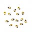 100pcs DIY Mixed Mini Bees Self Adhesive Wooden Bumble Bee Craft Card Wood Decor Carousel 4