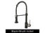 Deck Mounted Flexible Kitchen Faucets Pull Out Mixer Tap Black Hot Cold Kitchen Carousel 1