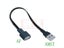 10cm 20cm USB 2.0 A Male To Female 90 Angled Extension Adaptor Cable USB2.0 Carousel 1