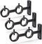 3x Curtain Rod Bracket, 3 Pcs Double Curtain Rod Holder, Double Rod Brackets ... Carousel 1