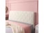 High Grade Beige Soft Velvet Quilted Bed Head Cover All-inclusive Bed Back Carousel 4
