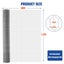 Galvanised Wire Mesh Fence Roll 50x1.2m Carousel 6