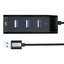 USB 3.0 LED Compact Hub Adapter For iPhone Hauwei PC Laptop with Cable - 4 Carousel 5