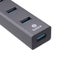 Hub21 High Speed USB 3.0 to 4 Ports USB 3.0 Hub Adapter 1M - 1M - GRAY Carousel 3