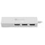 ZH5 USB 2.0 to 3-Port USB 2.0 + 1000Mbps Gigabit RJ45 Ethernet OTG Hub Adapter Carousel 4