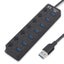 7 Port High Speed USB Data Transfer USB 3.0 Charging Hub For iPhone PC - 1 Carousel 2